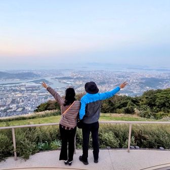展望台にて✨