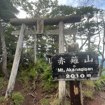 赤薙山。2010m