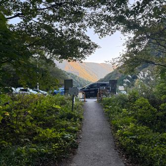 無事下山ありがとうございました
笠新道、長かった