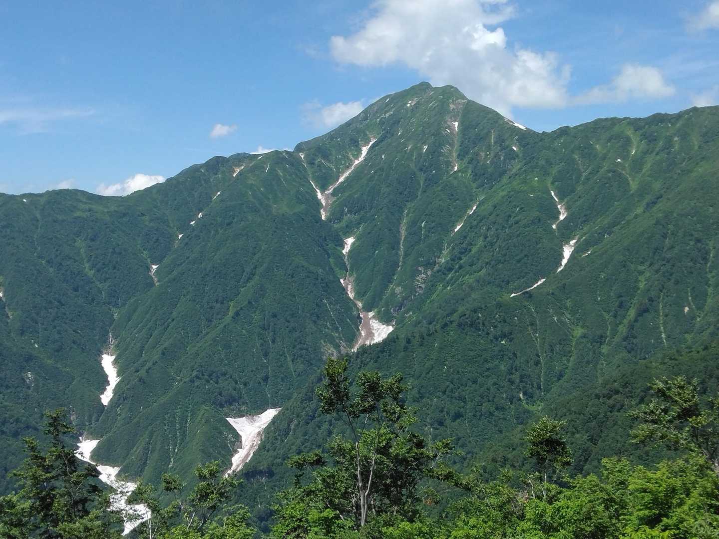 やっぱり中ノ岳カッコいいね！