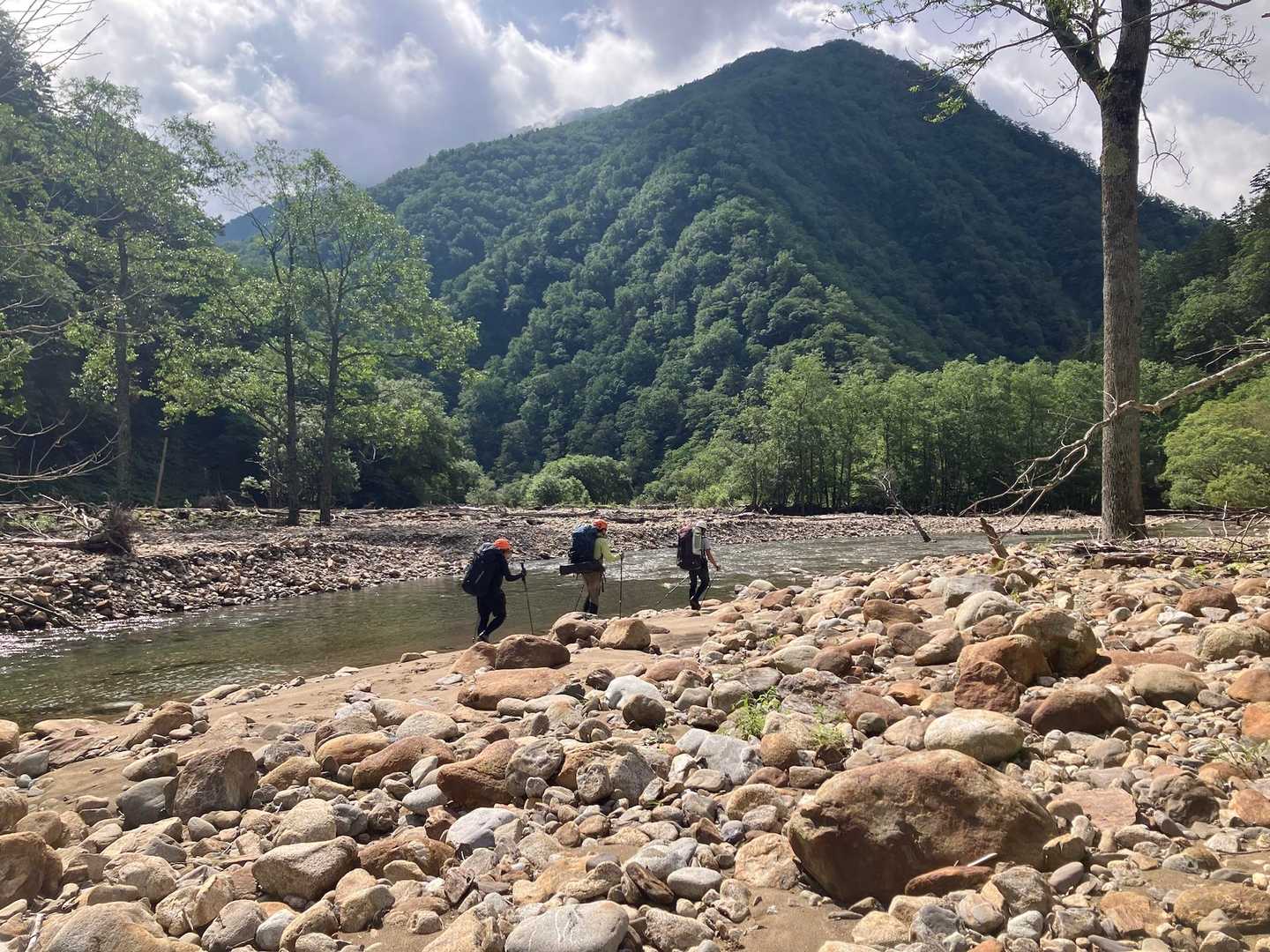 八ノ沢カール-カムイエクウチカウシ山 往復コースの写真
