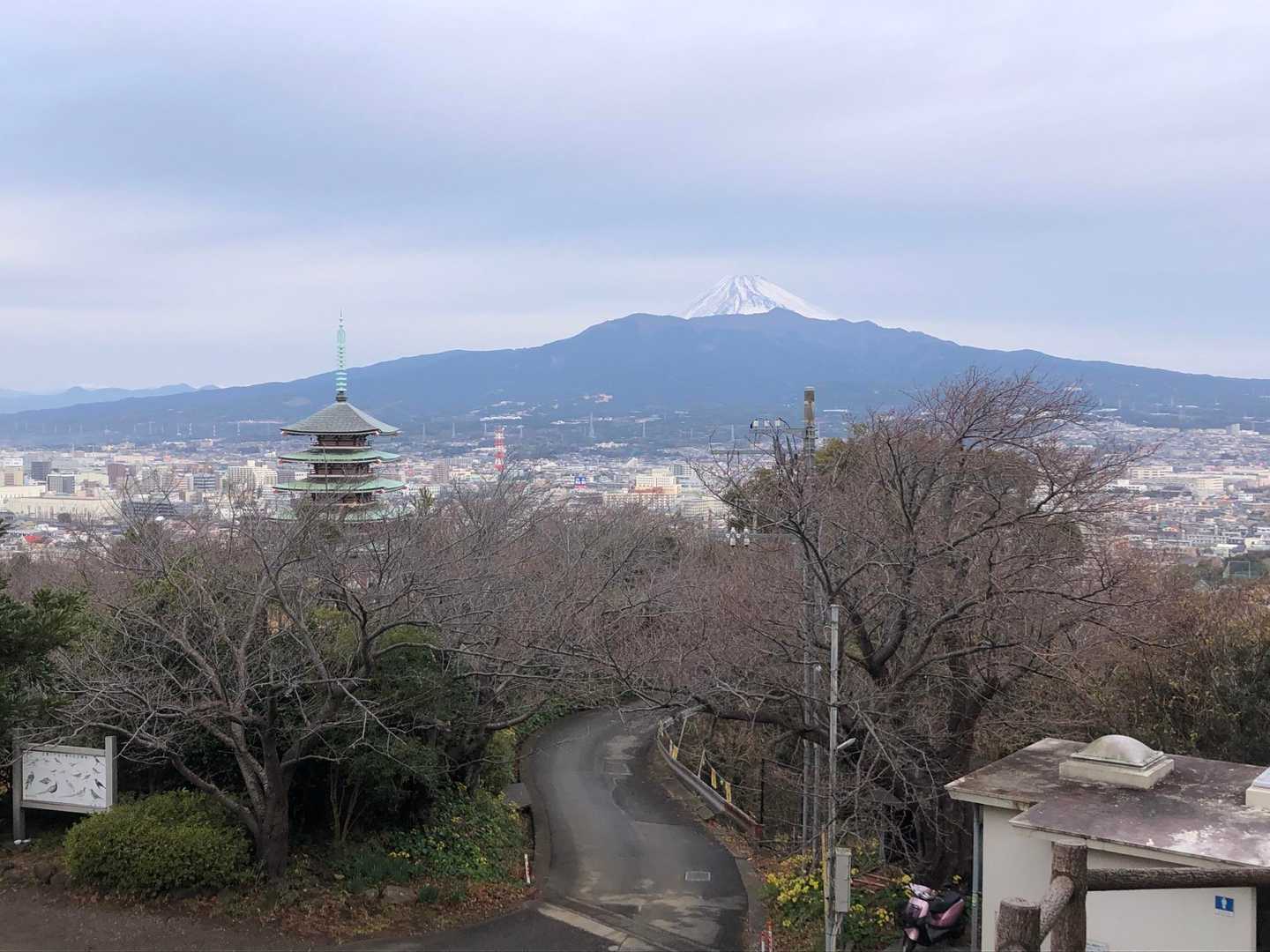 すぐに富士山🗻が😁