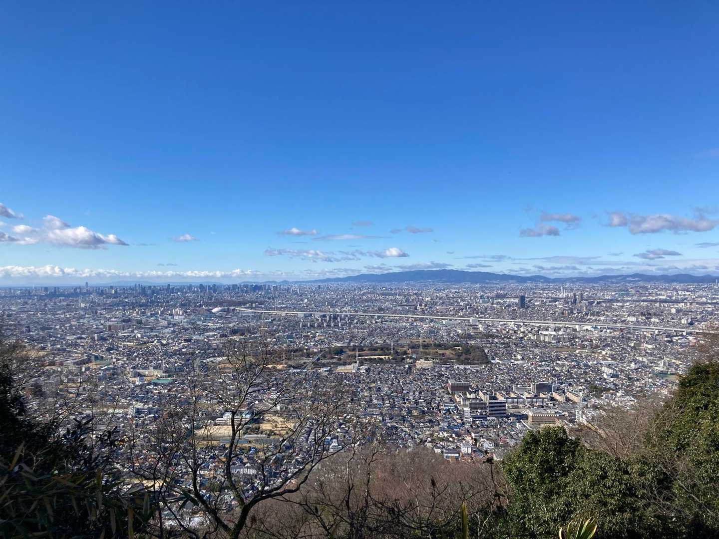 野崎駅-飯盛山-四条畷駅 縦走コースの写真