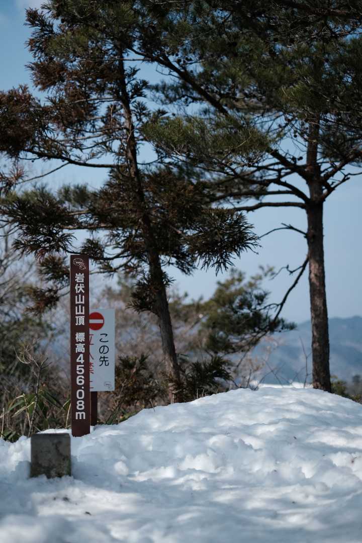 山頂につきました