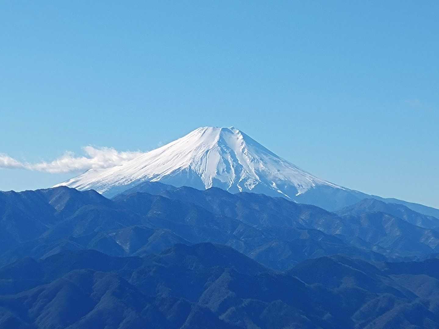 冬の富士は綺麗すぎる