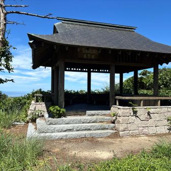 鳥坂城址展望楼