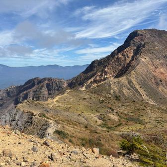 櫛ヶ峰ー登山は禁止になっています