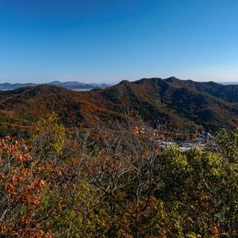 これまで歩いてきたピーク