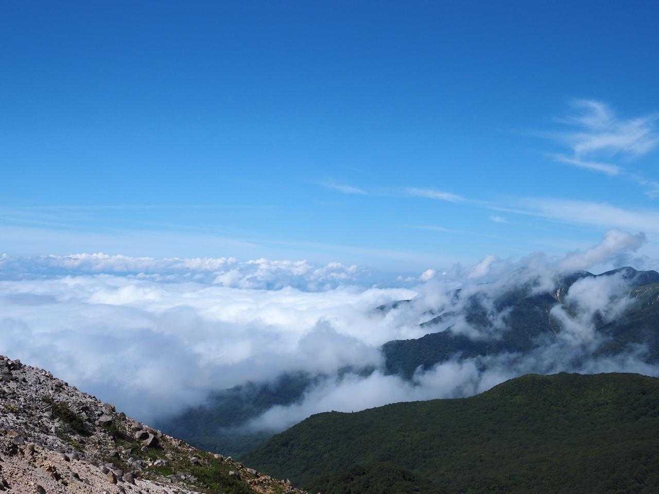 見渡す限りの雲海～～