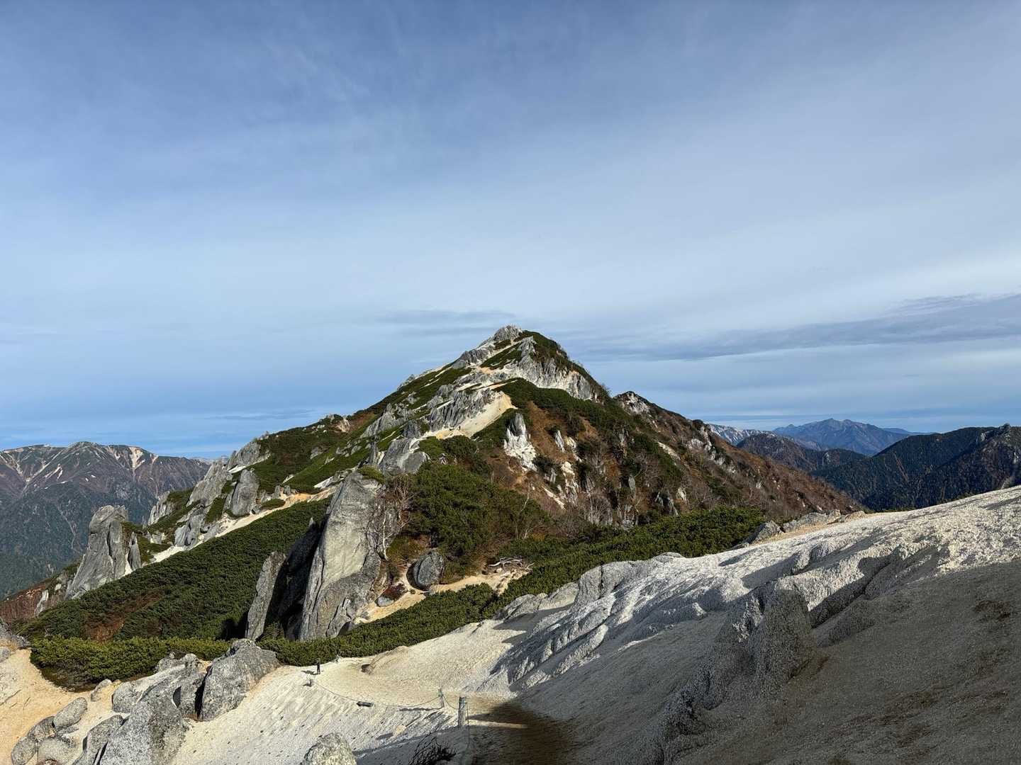 パノラマ眺めながら山頂へ💨