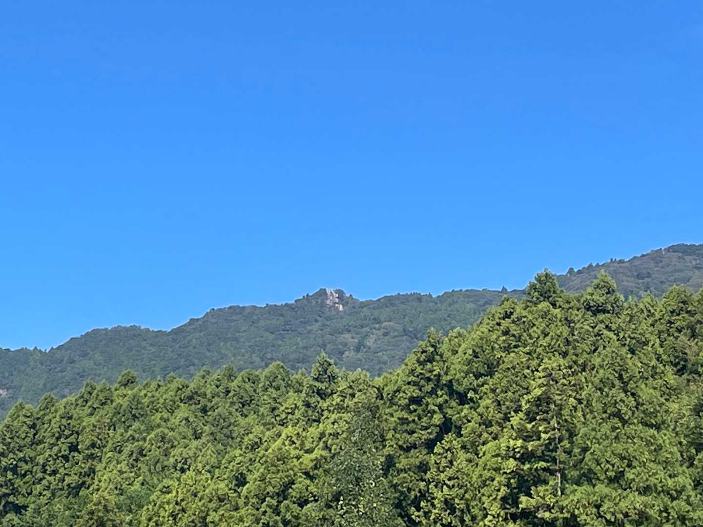 宝満山頂の岩場…👀