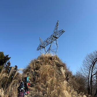 謎の鉄塔。電線がない。