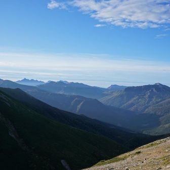 空は晴れてきた
朝の雰囲気は良いですね