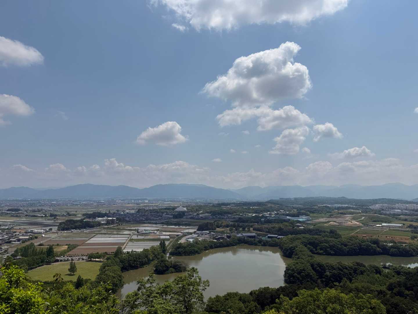頂上手前からの眺め