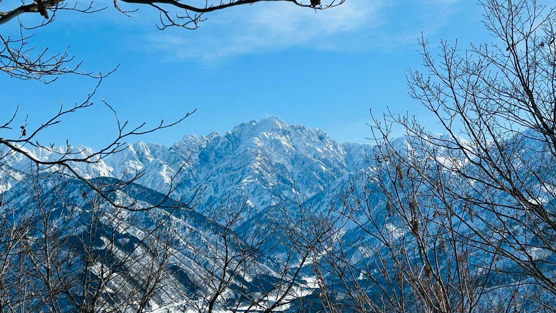 剱岳見えてきました🎵