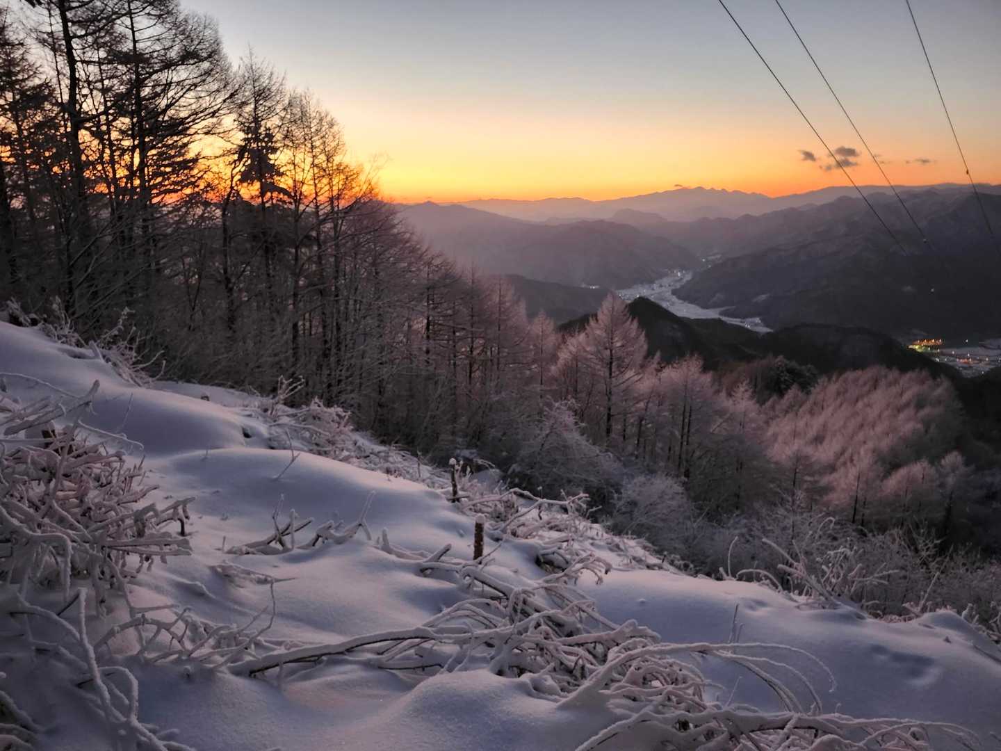 三和峠-風越-聖峠-聖山 往復コースの写真