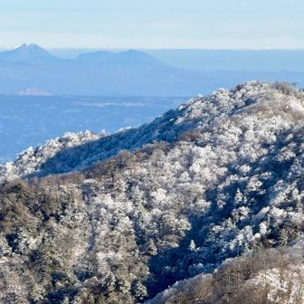 今日の目的の小川岳🤍楽しみー😊