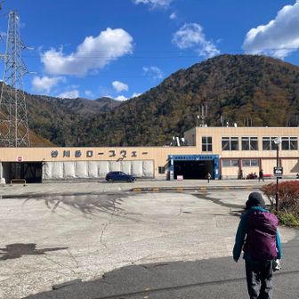 下山後は晴れ！