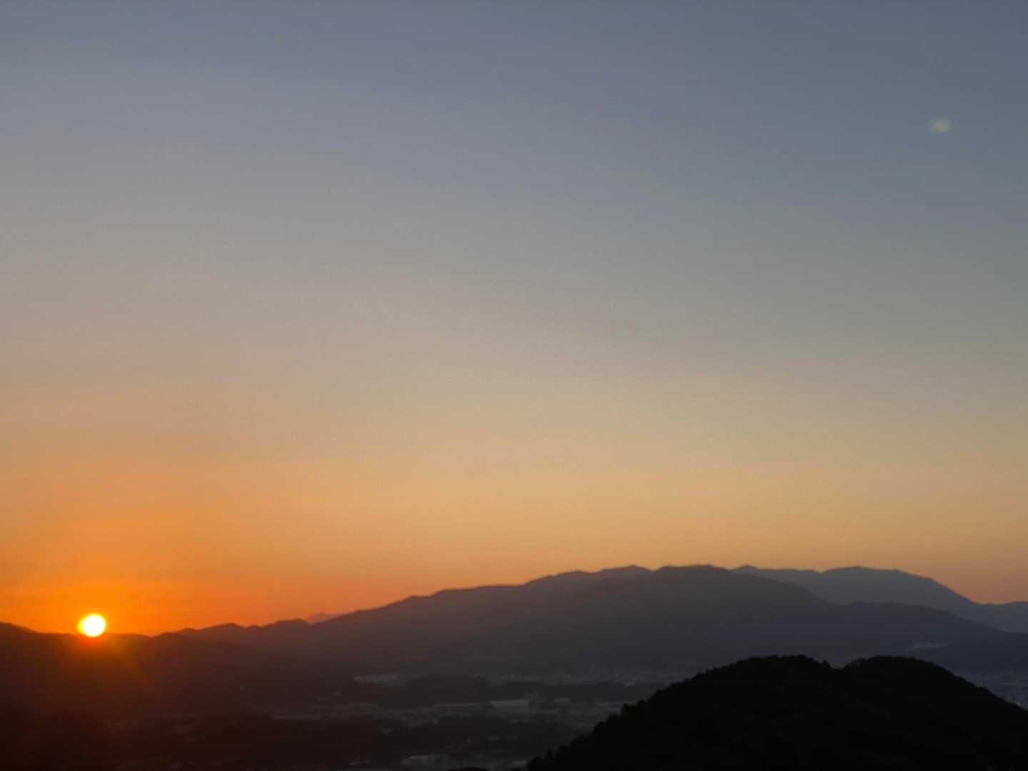 立花山-三日月山 往復コースの写真