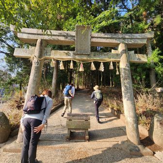 大貝登登山口からスタート