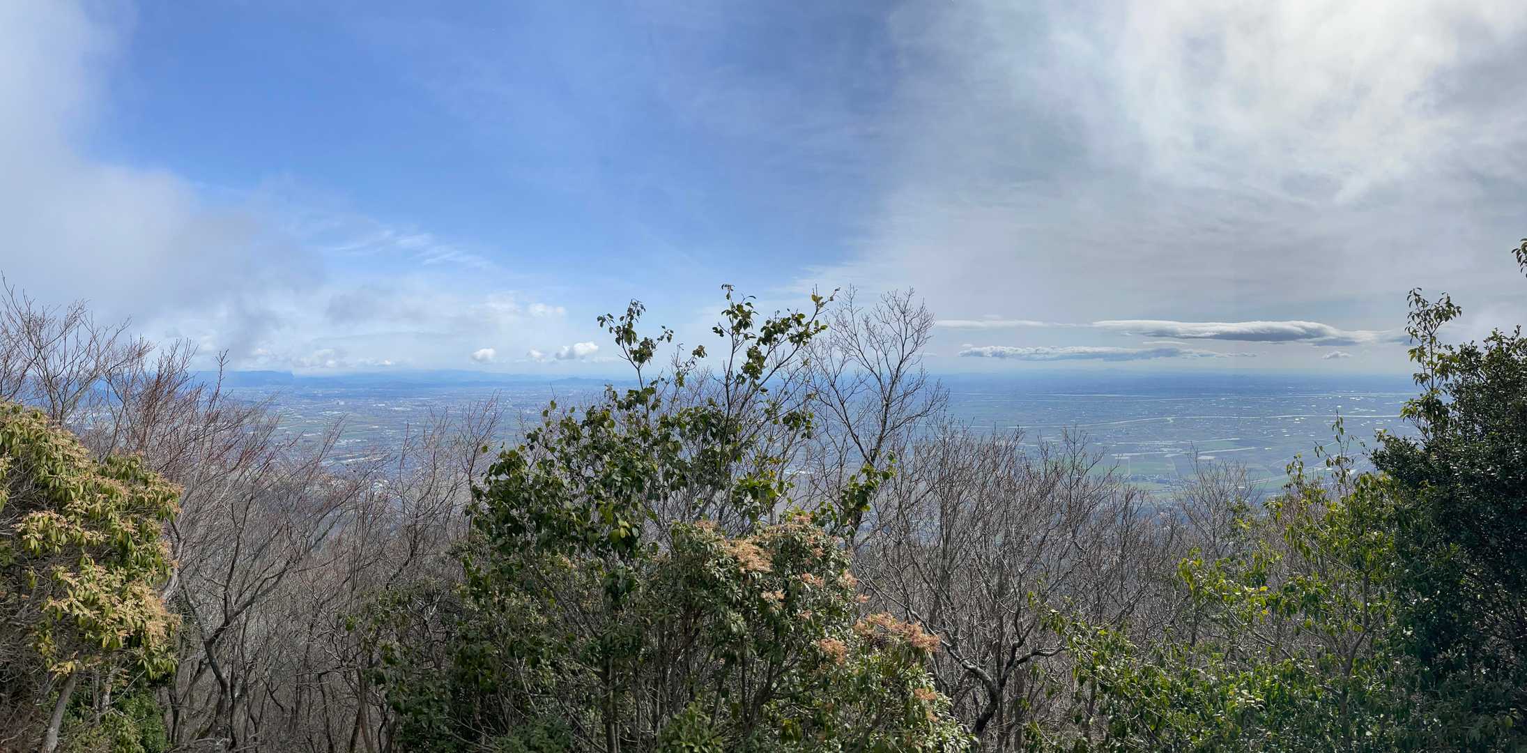 三方山からの眺め、パノラマ