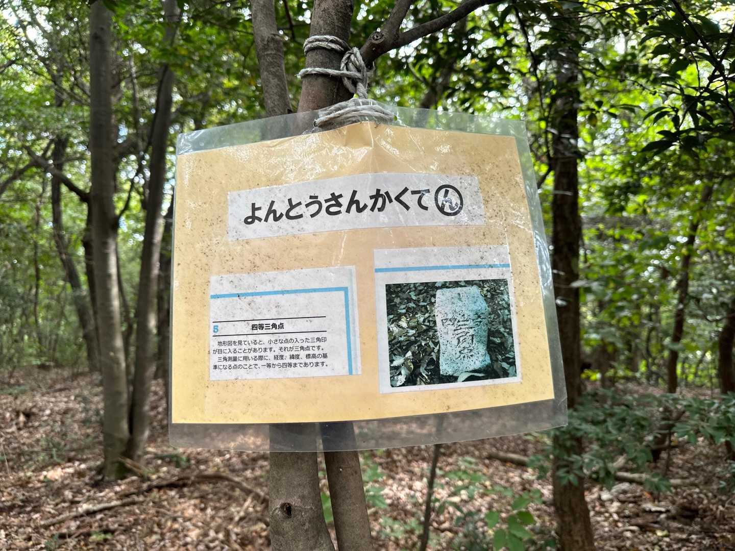 八事日赤駅-志賀山-裏山-稲葉山-植田駅 縦走コースの写真