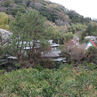 山麓の広澤寺温泉風景