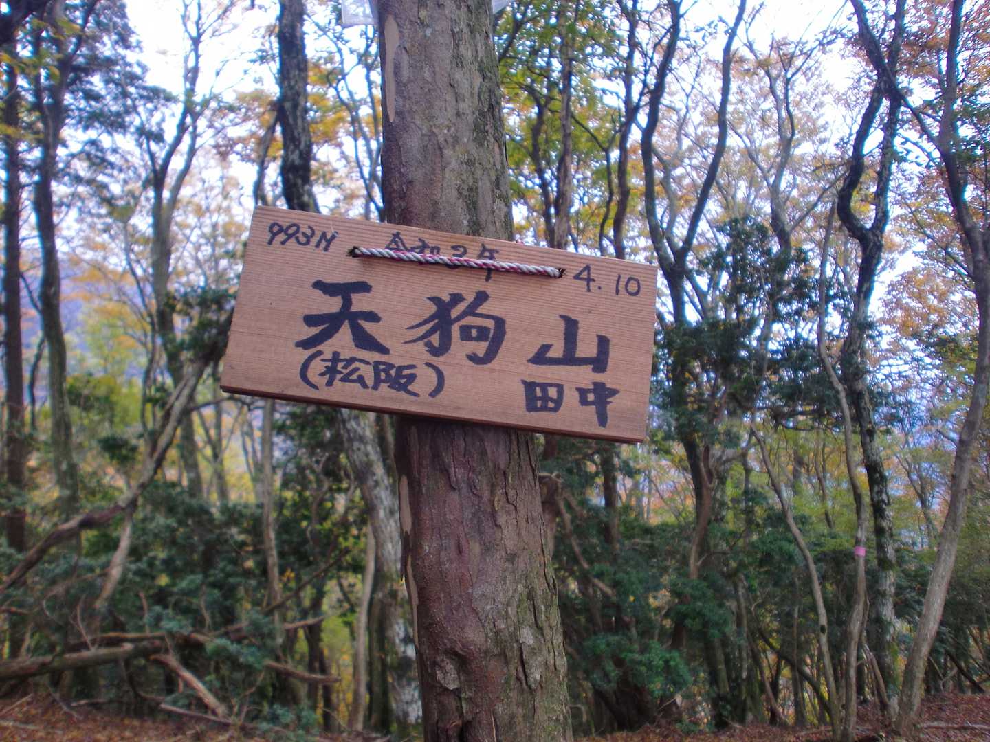 天狗山でプチ休憩🍃