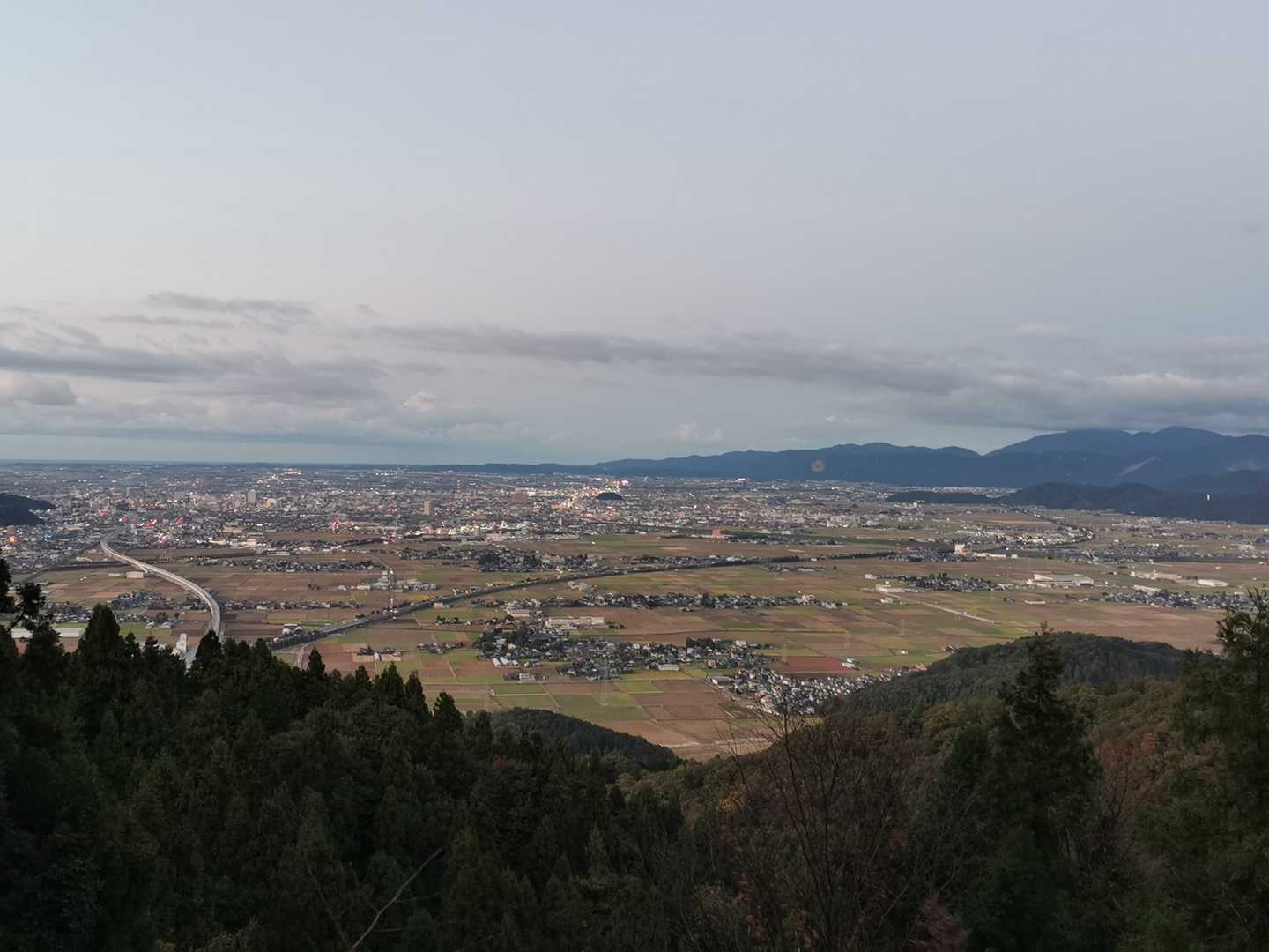 文殊山登山口-二上登山口-文殊山-文殊山-橋立山-酒清水登 往復コースの写真