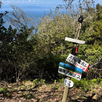 鷲頭山の手前に小鷲頭山（5座目）