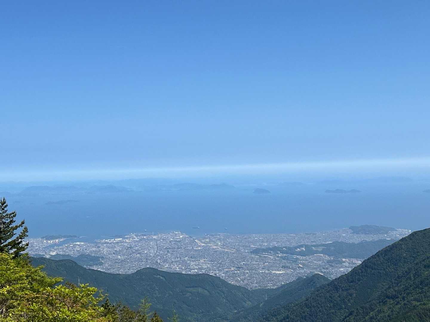 新居浜が一望