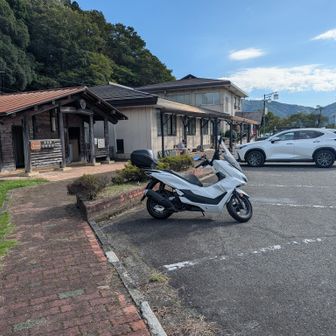 観光館駐車場まで戻り、終了〜