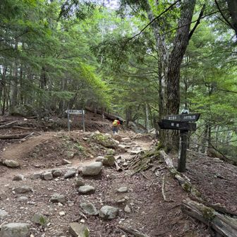 富士見平小屋を目指します
