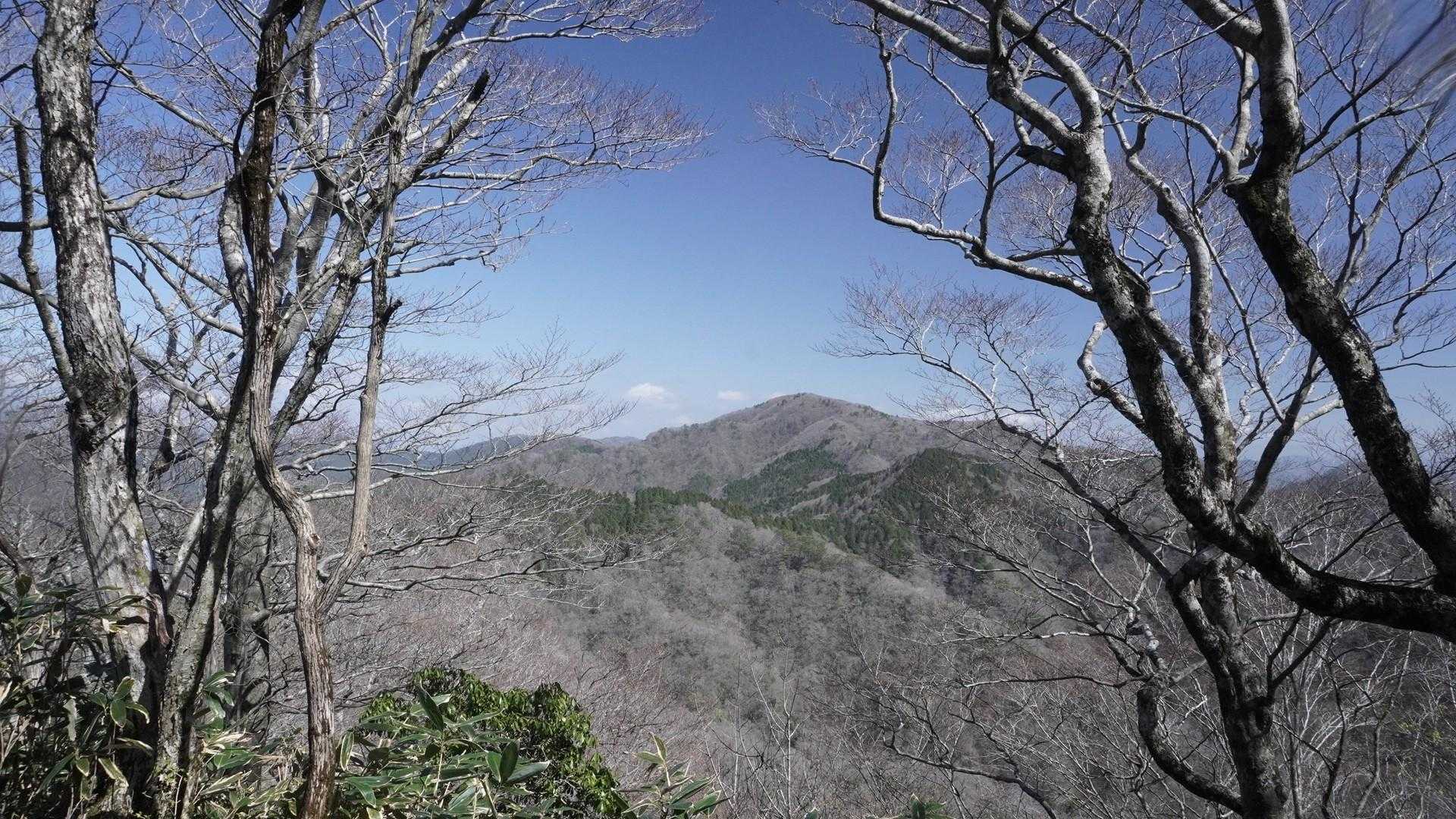 これから向かう弟見山