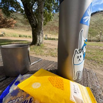 水筒凹んでるやん…
ザックには入れていたけど
尻もちついた時か…( ´‐ω‐）=з