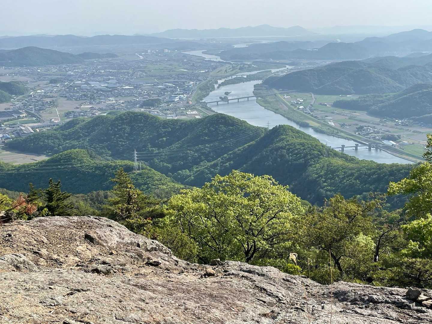 坂根コースの山々