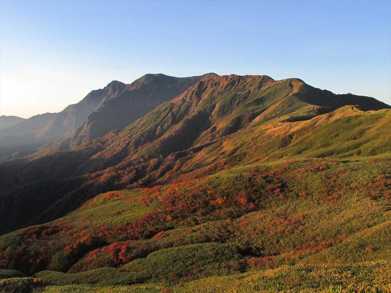 谷川の朝