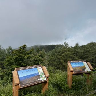 見えず、、