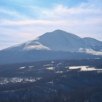 浅間山・黒斑山・篭ノ登山 帰路、長野原・高崎市境の二度上峠からの浅間山