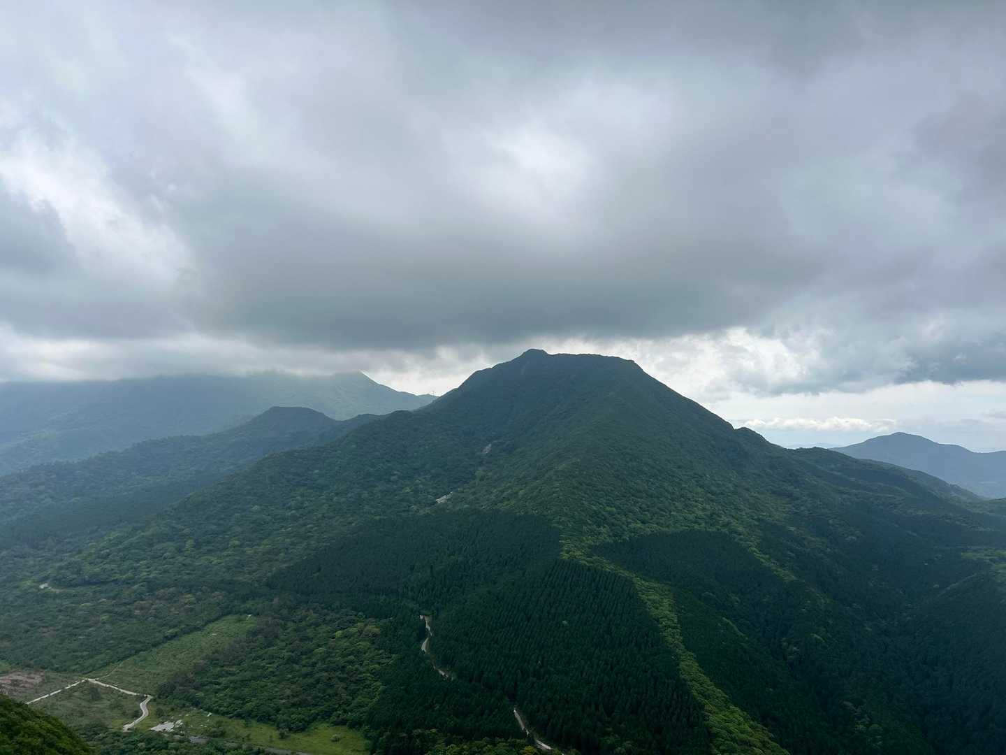 眺望ポイントで九千部見えた！