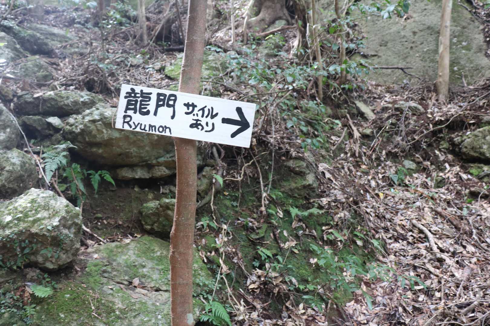 「竜門ザイルあり」・・・どういうこと？
