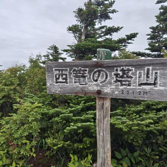 西篭ノ塔山登頂