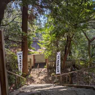 岩戸観音方向へ下って駐車場へ戻りました