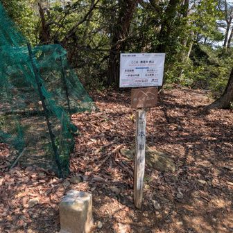 勝尾寺南山の山頂