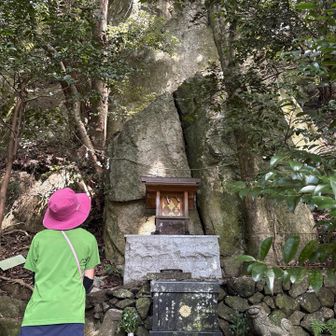 天照大神が隠れたとされる岩🪨
念願達成🙏