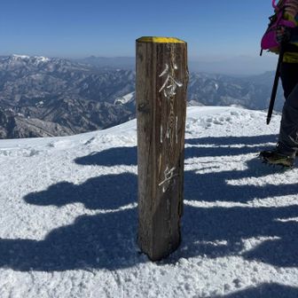 トマの耳着いたー、大混雑。