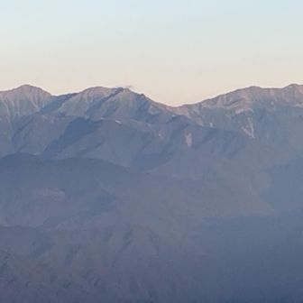 荒川岳　赤石岳