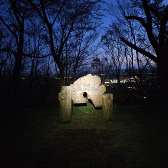 秦野方面に下る途中に浅間山のピークがありました
ここからも富士山が見えたけど、これから木々の葉が繁るとけっこう見えづらいかもです
