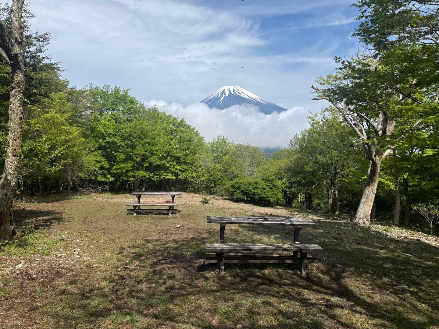 見えた！黒岳山頂めっちゃいいとこです。