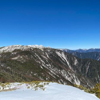 北岳、農鳥岳、間ノ岳